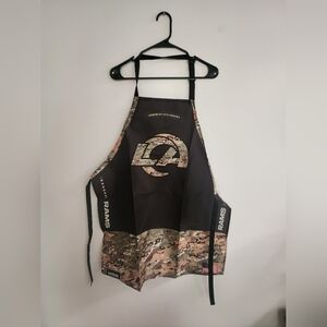 LA Rams Camo Apron